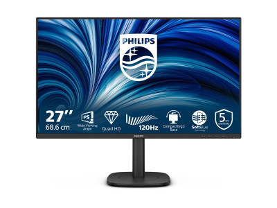 Philips : 27IN IPS QHD 350CD/ 2HDMI/DP/4USB/USB-B/HP/HAS