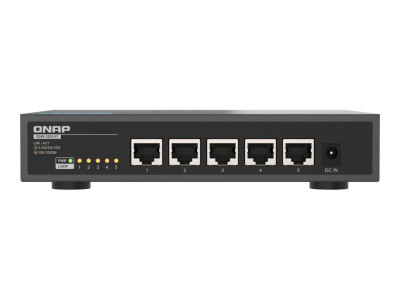 Qnap : QSW-3205-5T 5 PORTS 10GBE RJ45 UNMANAGED SWITCH