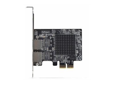 Startech : 2-PORT GIGABIT NETWORK card - 10/100M/1G/2.5G/5G TAA-COMPLIANT