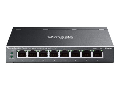 TP-Link : ES208GP OMADA 8-PORT GIGABIT EASY MANAGED SWITCH avec 8-PORT