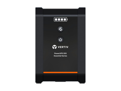 Vertiv : POWER UPS 200 ESSENTIAL 600VA 315W 230V LINE INTERACTIVE 4 SCH