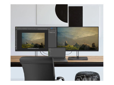 Viewsonic : 27IN IPS 4K 400CD/2HDMI/ DP/3USB/USB-C DOCK/TBT/HP/HAS
