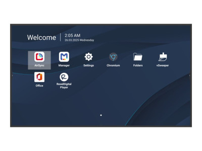 Viewsonic : VIEWBOARD LED LARGE FORMAT DISP PLAY 86IN 3840X2160 500 NITS AN
