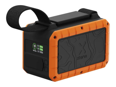 Xtorm : RUGGED FLASHLIGHT POWERBANK 40K 40.000 100W TORCH BLACK ORANGE