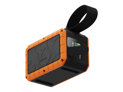 Xtorm : RUGGED FLASHLIGHT POWERBANK 40K 40.000 100W TORCH BLACK ORANGE