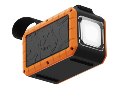 Xtorm : RUGGED FLASHLIGHT POWERBANK 40K 40.000 100W TORCH BLACK ORANGE