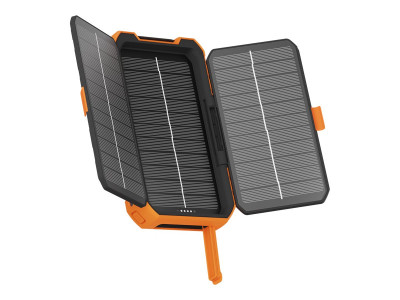 Xtorm : RUGGED SOLAR POWERBANK 10.000 BLACK ORANGE