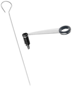 metaltex Coupe-radis, longueur: 293 mm, argent/noir