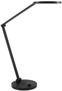 UNiLUX Lampe de bureau à LED OMEGA, sur pied, blanc