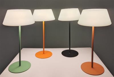 UNiLUX Lampe rechargeable à LED LOOMPA, sur pied, orange