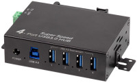LogiLink USB 3.0 Industrie-Hub, 4-Port, schwarz LogiLink USB 3.0 Industrie-Hub, 4-Port, schwarz