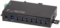 LogiLink USB 3.0 Industrie-Hub, 7-Port, schwarz LogiLink USB 3.0 Industrie-Hub, 7-Port, schwarz