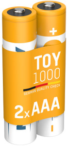 ANSMANN Pile rechargeable NiMH Toy, AAA, 1.000 mAh, 2 pièces