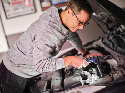 Rapid LED-Inspektionsleuchte THE MECHANIK, blau/schwarz