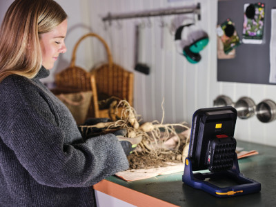 RAPID Akku LED-Arbeitsstrahler BWL2400, blau/schwarz