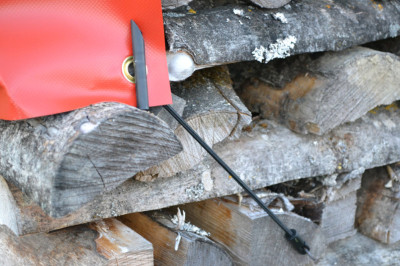 dm-folien Tendeur pour bâche, longueur: 300 mm, noir