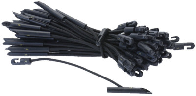 dm-folien Tendeur pour bâche, longueur: 300 mm, noir