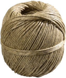 dm-folien Ficelle d'emballage, en raphia, 20 m, épais