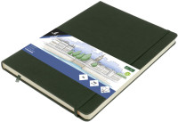 Restposten: kangaro Skizzenbuch, 80 Blatt, A4, forest green