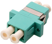 DIGITUS Coupleur fibre optique, LC-LC, Duplex, Multimode OM3