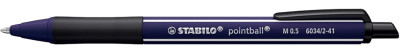 STABILO Stylo à bille rétractable pointball NatureCOLORS
