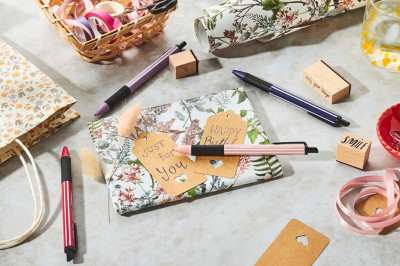 STABILO Stylo à bille rétractable pointball NatureCOLORS