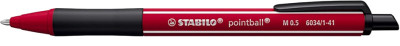 STABILO Stylo à bille rétractable pointball NatureCOLORS