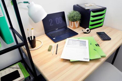 EXACOMPTA Pot à crayons ECOPEN, 1 compartiment, noir