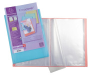 EXACOMPTA Protège-documents, A4, PP, 50 pochettes, assorti