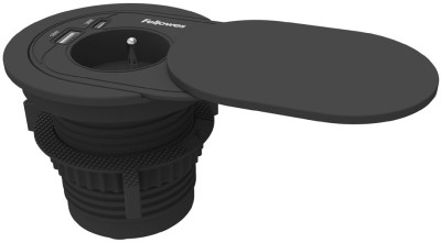 Fellowes Prise encastrée pour table Power Spot, type E, noir