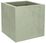 EDA Bac à plantes BASALT UP, cubique, 295 mm, vert amande