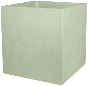 EDA Bac à plantes BASALT double paroi, 395 mm, vert amande