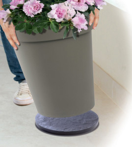 EDA Roule-pot, 5 roulettes, aspect pierre