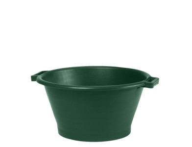 EDA Seau universel, rond, 50 litres, plastique, vert