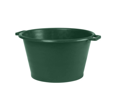 EDA Seau universel, rond, 50 litres, plastique, vert