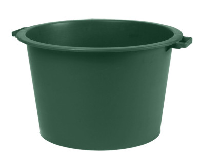 EDA Seau universel, rond, 50 litres, plastique, vert