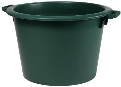 EDA Seau universel, rond, 50 litres, plastique, vert