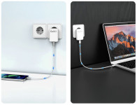 ANSMANN Chargeur secteur USB 130PD, plat, blanc