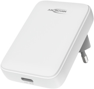 ANSMANN Chargeur secteur USB 130PD, plat, blanc