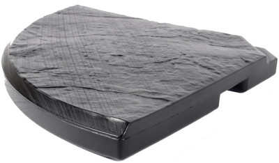 EDA Lest en béton pour parasol, 18 kg, gris foncé