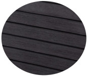 EDA Coffre de jardin BAYA, 420 L, aspect bois, marron