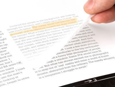 Post-it Bloc-notes Transparent Notes, 73 x 73 mm, incolore