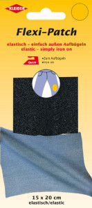 KLEIBER Patch thermocollant, repassage extérieur, jean clair