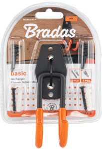 Bradas Porte-outils, cintré, longueur: 70 mm