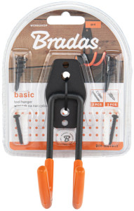 Bradas Porte-outils, cintré, longueur: 105 mm