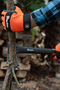 Bradas Hache, manche nylon, longueur: 350 mm, 740 g