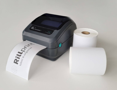 rillprint Étiquettes en rouleau Zebra, PP, 102x152 mm, blanc
