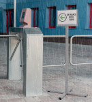 DURABLE Porte-infos INFO STAND OUTDOOR, A4, gris