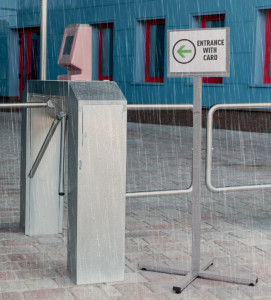 DURABLE Porte-infos INFO STAND OUTDOOR, A4, gris