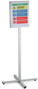 DURABLE Porte-infos INFO STAND OUTDOOR, A3, gris